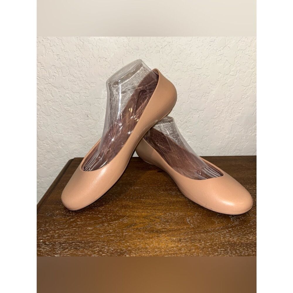 Okabashi Georgia Slip On Ballet Flat Jelly Shoes